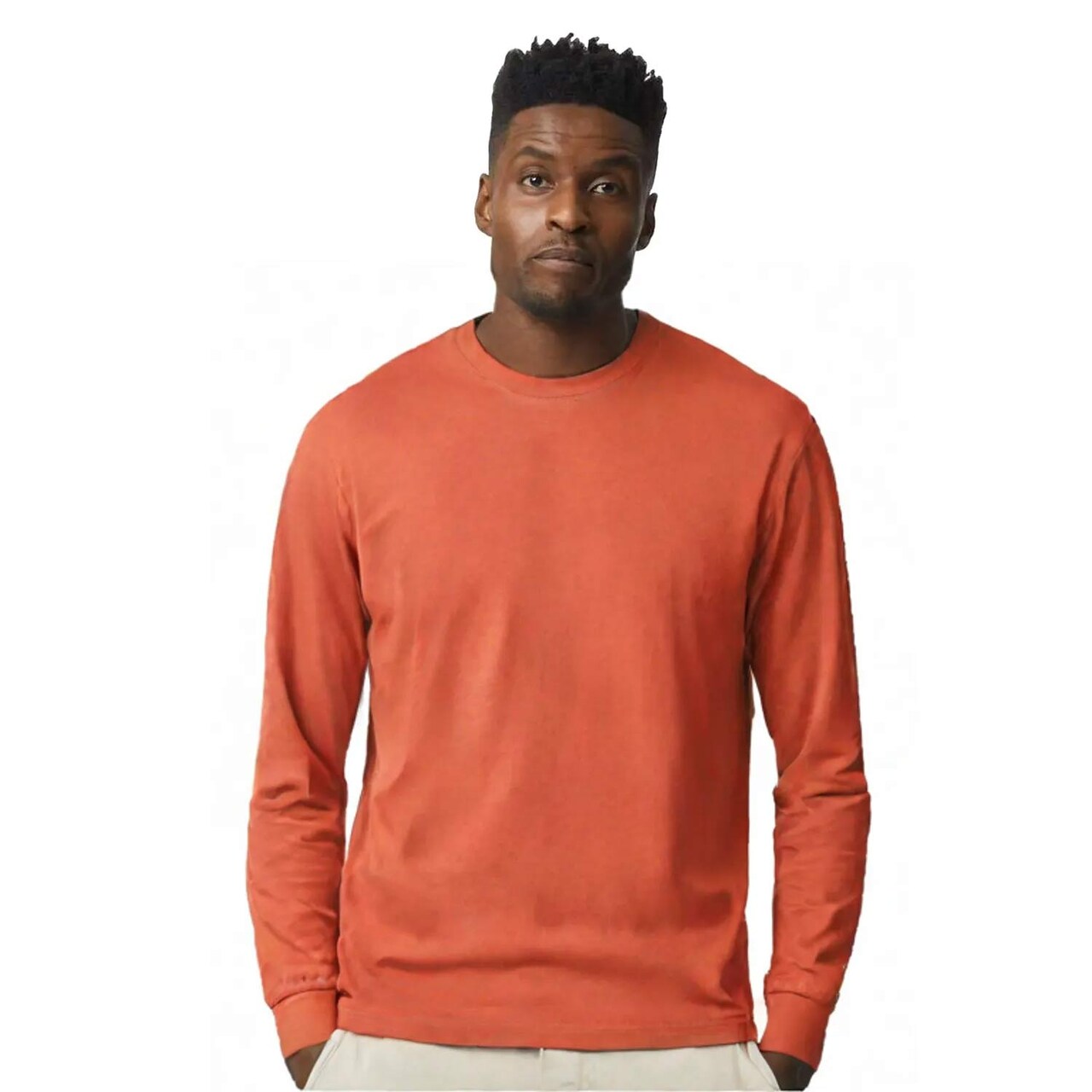 Gildan DryBlend Long Sleeve T-Shirt for Everyday Wear, Workwear & Layering Comfort